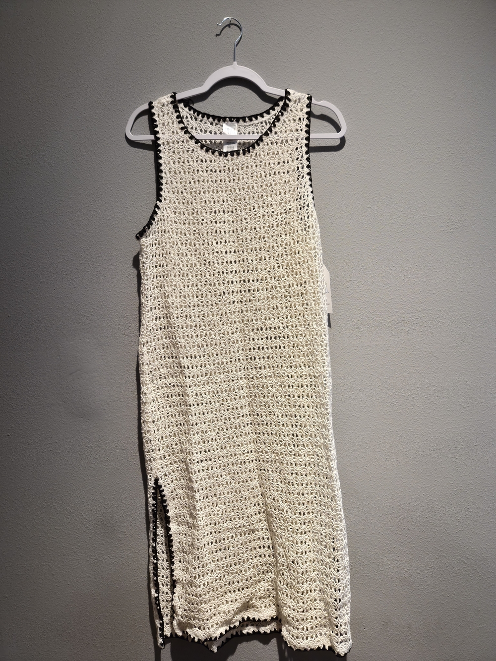Women's Crochet Open-Weave Top